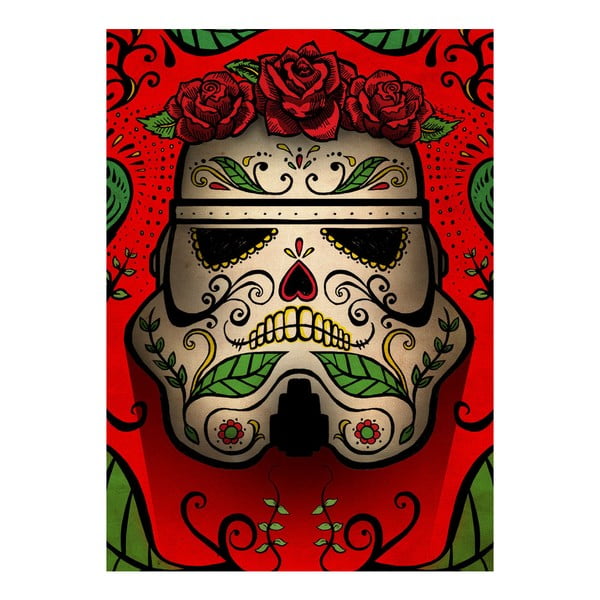 Plakat z blachy Masked Troopers - Muerte