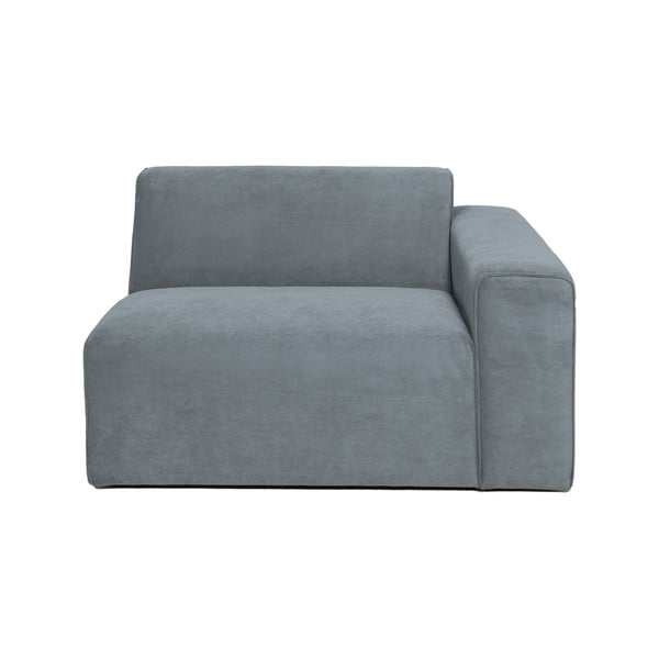 Szary sztruksowy moduł sofy (prawostronny) Sting – Scandic