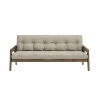 Beżowa rozkładana sofa 204 cm Grab – Karup Design