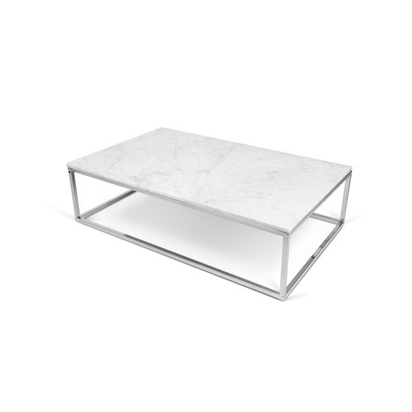 Mały biały stolik TemaHome Prairie Marble-image-3