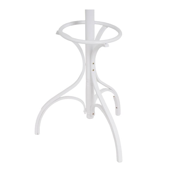 Biały wieszak z litego drewna topolowego Thonet – Casa Selección-image-2