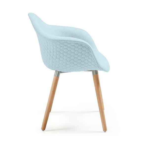 Błękitny fotel La Forma Kenna-image-1