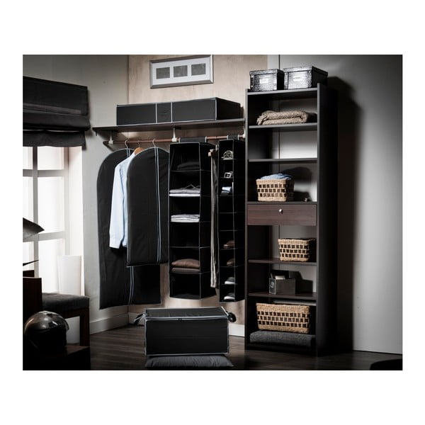 Czarny wiszący pokrowiec na ubrania Compactor Suit Bag-image-4