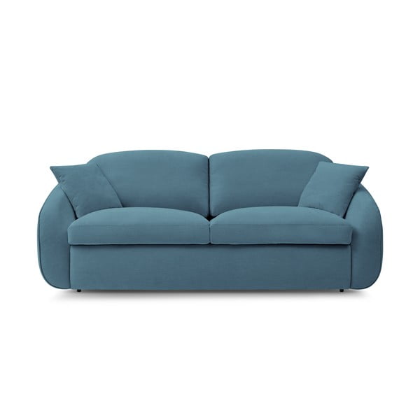 Niebieska rozkładana sofa 235 cm Cezanne – Bobochic Paris
