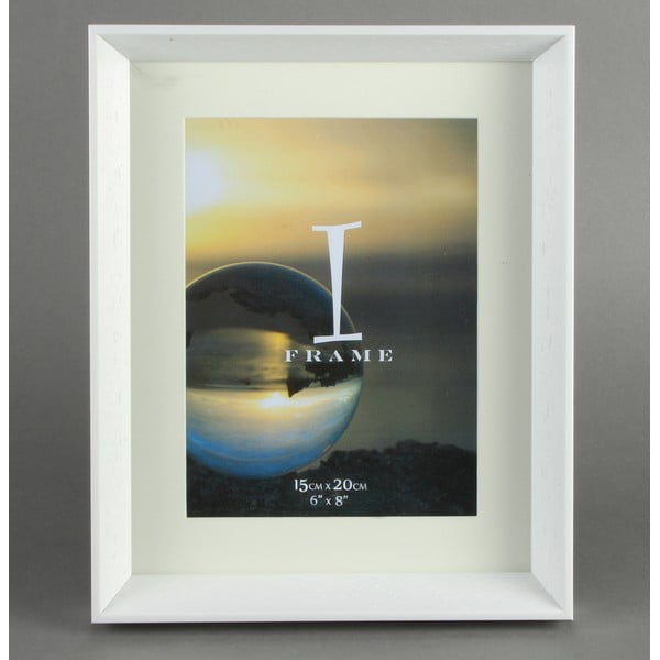 Biała ramka na zdjęcia Juliana Impressions Cream & Wood, 22,5x27,6 cm