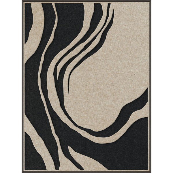 Obraz 3D z ramą w zestawie/akustyczny 90x120 cm Sacred Silence 2 – Malerifabrikken