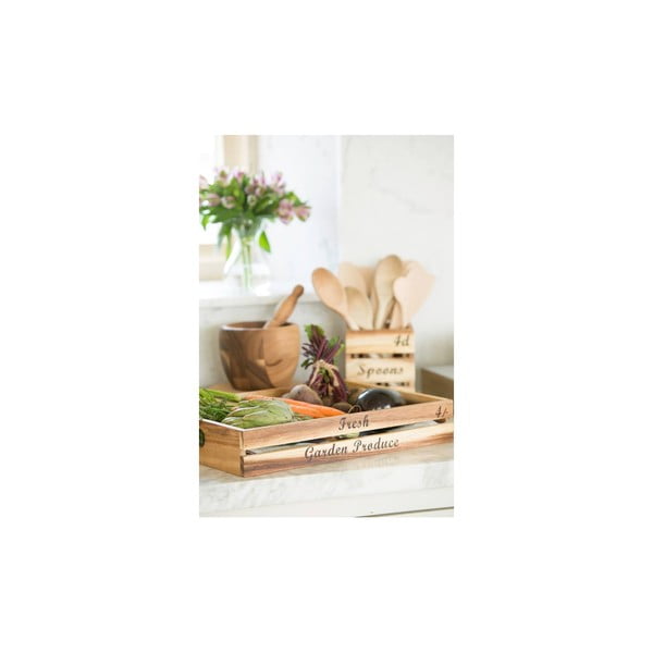 Deska do krojenia z drewna akacjowego T&G Woodware Baroque, 35x20 cm-image-2