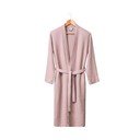 Różowy szlafrok muślinowy w rozmiarze S/M Kimono – Foutastic