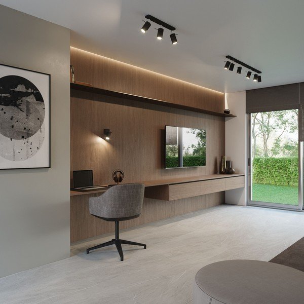 Czarna metalowa lampa punktowa ø 6 cm Etna – Sollux-image-3