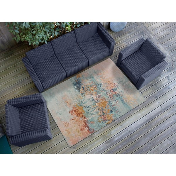 Beżowy dywan odpowiedni na zewnątrz 150x80 cm Fancy – Universal-image-1