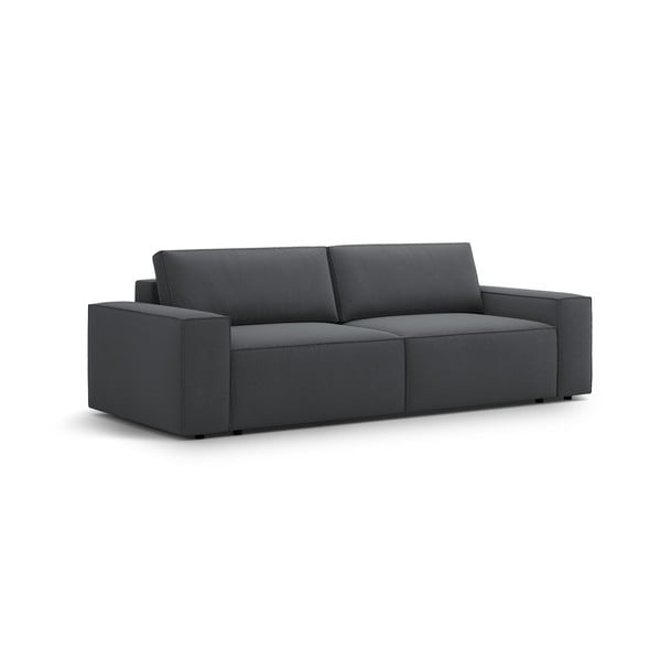 Ciemnoszara rozkładana sofa 247 cm Jodie – Micadoni Home-image-2