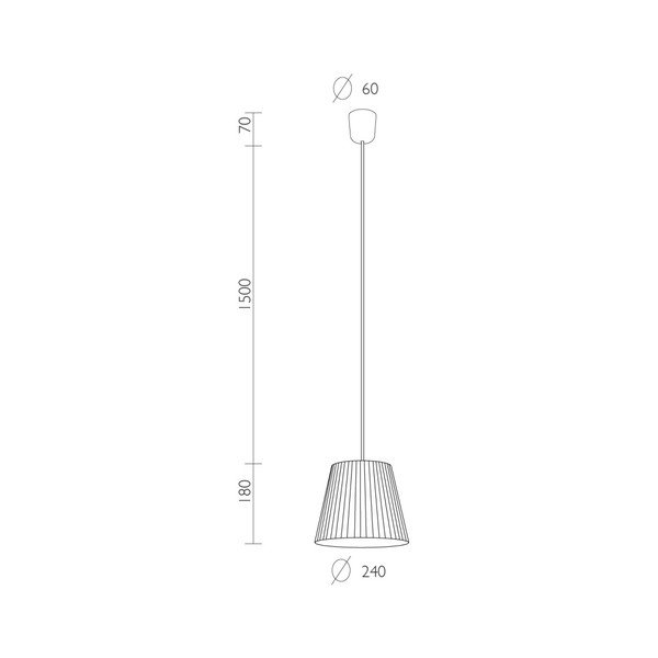 Lampa wisząca Sotto Luce KAMI Elementary S 1S-image-2