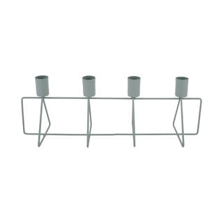 Zielony świecznik na 4 świeczki PT LIVING, dł. 40 cm