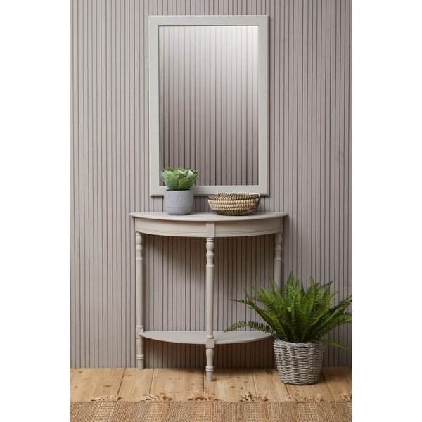 Beżowa konsola z litego drewna sosnowego 30x80 cm Heritage – Premier Housewares-image-1