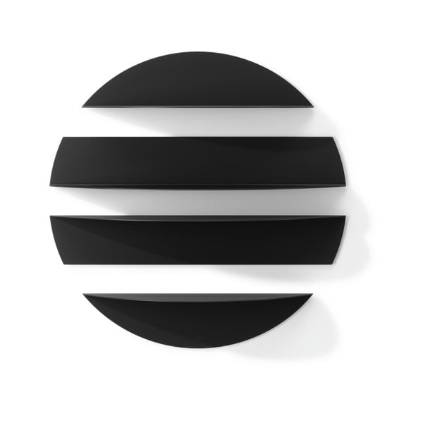 Czarne metalowe półki zestaw 4 szt. 76 cm Solis – Umbra-image-3