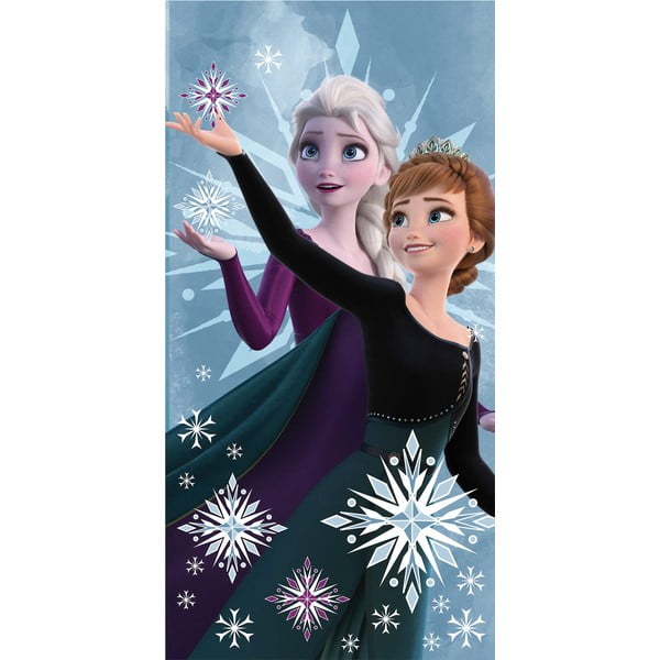 Bawełniany ręcznik dziecięcy 70x140 cm Frozen "Snowflake" – Jerry Fabrics
