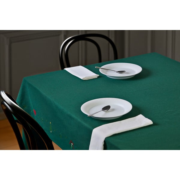 Obrus ze świątecznym motywem z mieszanki bawełny 150x270 cm Christmas Fable – JUNA-image-3