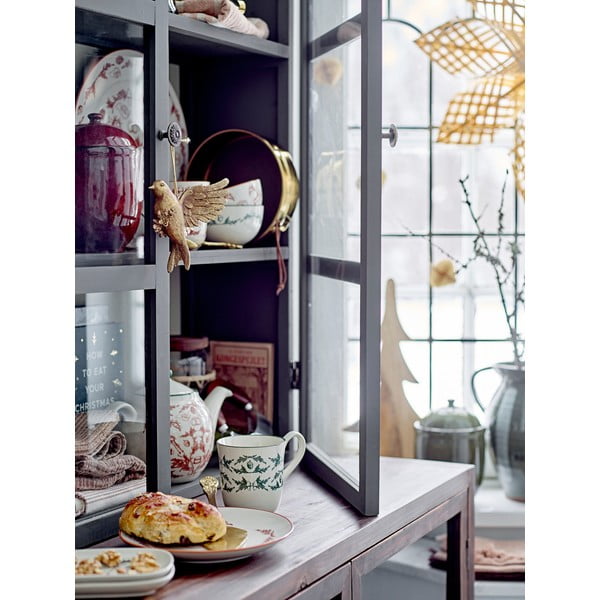 Kremowy kamionkowy dzbanek do herbaty ze świątecznym motywem 900 ml Beth – Bloomingville-image-1