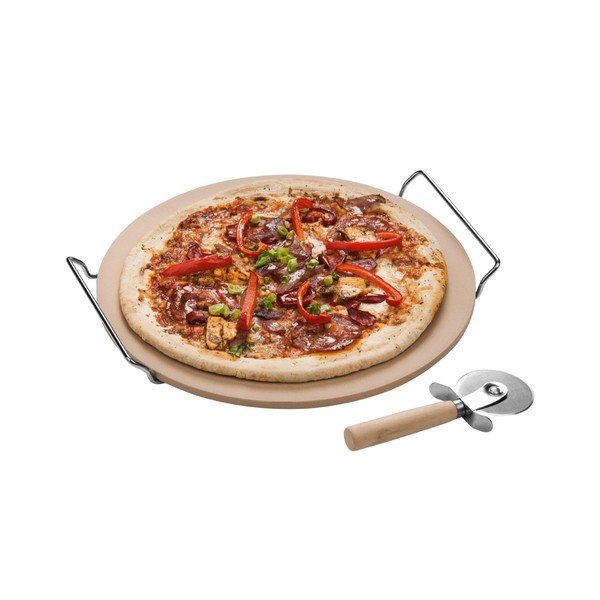 Zestaw tacy  noża do pizzy 33x35 cm – Premier Housewares-image-1
