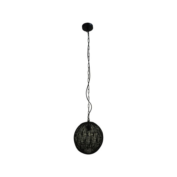 Czarna lampa wisząca HSM collection Pendant Flower, ⌀ 34 cm