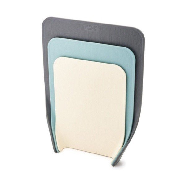 Zestaw 3 szaro-niebieskich desek do krojenia Joseph Joseph Nest Chop