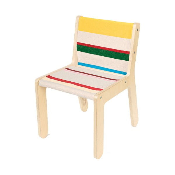 Krzesło dziecięce w naturalnym kolorze Kaarol – Lorena Canals