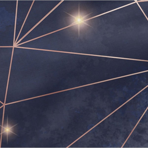 Zestaw 2 bawełnianych poszewek na poduszki Blanc Deep Blue, 50x75 cm-image-1