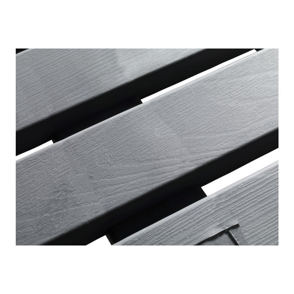 Ciemnoszara wycieraczka odpowiednia na zewnątrz Wenko, 55x55 cm-image-1