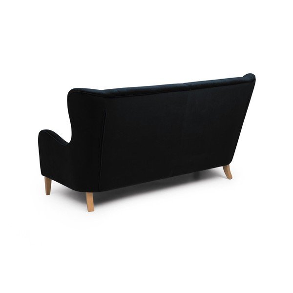 Czarna sofa Max Winzer Medina, 190 cm-image-1