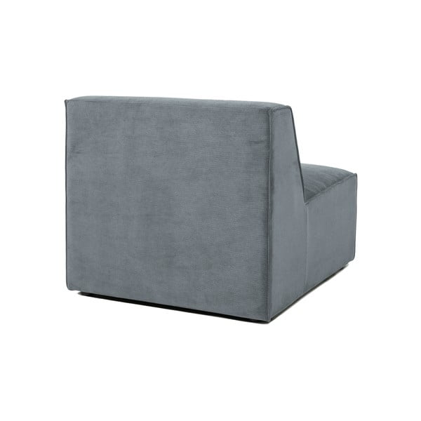 Szary sztruksowy moduł sofy (moduł środkowy) Sting – Scandic-image-2