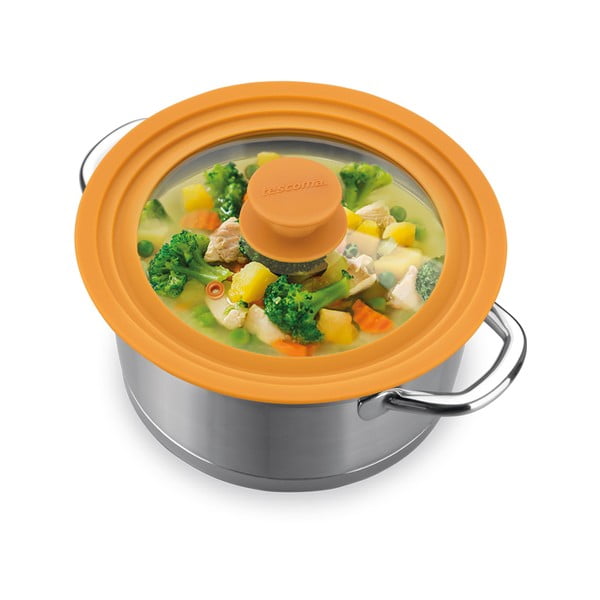 Szklana/silikonowa pokrywka ø 29 cm Unicover – Tescoma-image-3