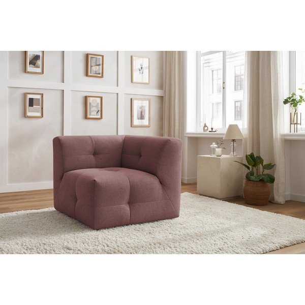 Ciemnoróżowy moduł sofy Kleber – Bobochic Paris-image-4