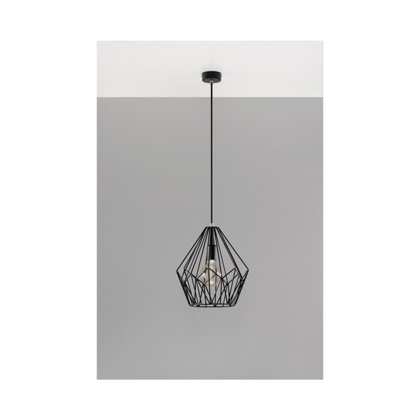 Czarna lampa wisząca Sollux Bogart-image-3
