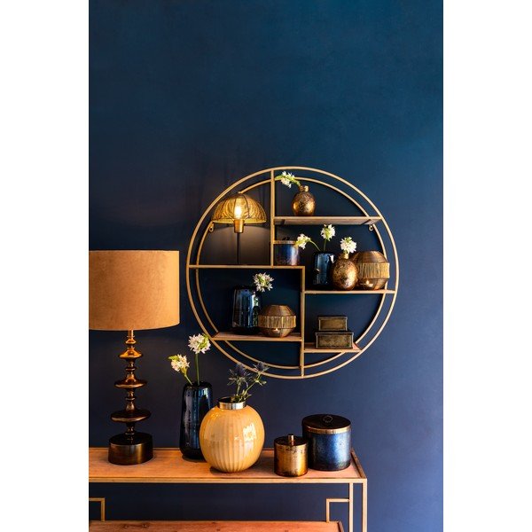 Lampa stołowa w kolorze brązu (wysokość 33 cm) Klobu – Light & Living-image-1