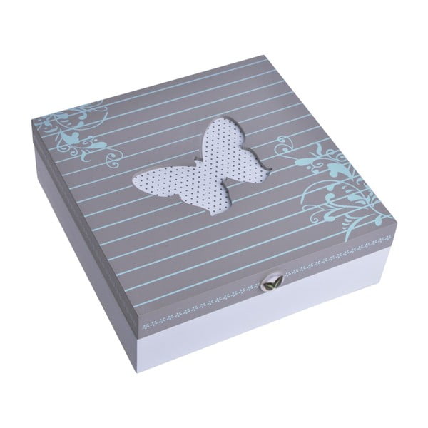 Drewniane pudełko Butterfly