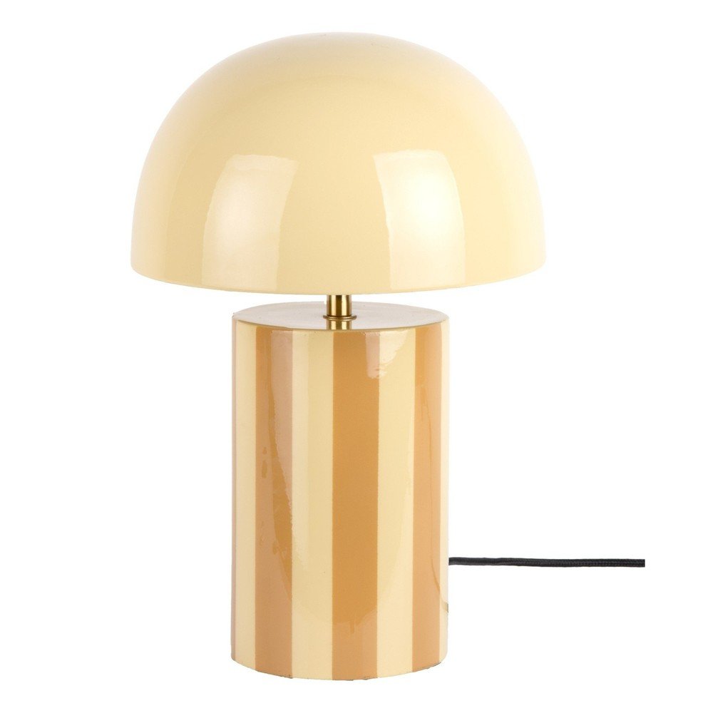 Żółta metalowa lampa stołowa (wysokość 34 cm) Rayado – Leitmotiv
