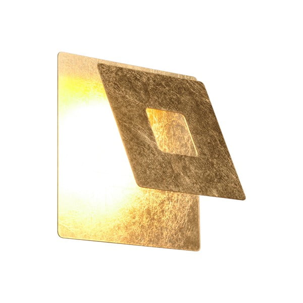 Kinkiet LED w kolorze złota Leano – Trio