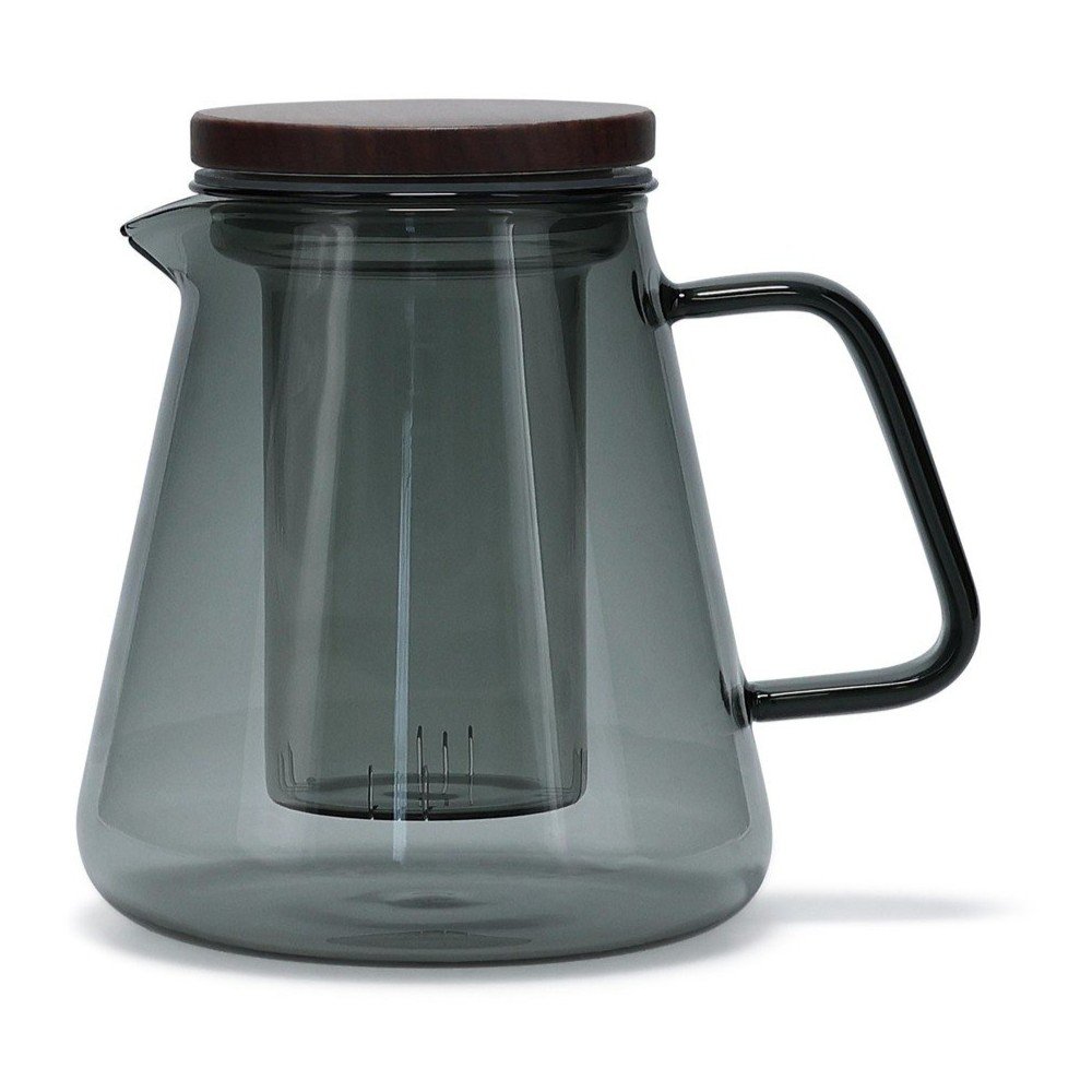 Szary szklany dzbanek do herbaty z sitkiem 930 ml Luma – S|P Collection