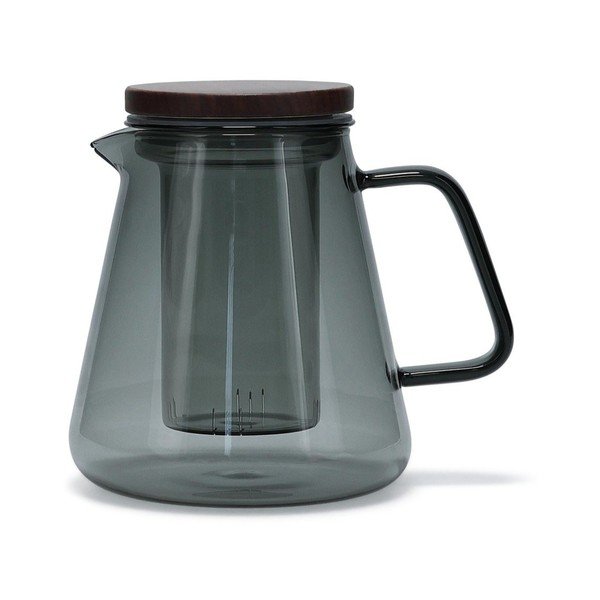 Szary szklany dzbanek do herbaty z sitkiem 930 ml Luma – S|P Collection