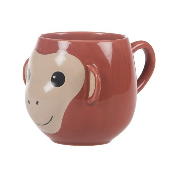 Kubek Sass & Belle Treetop Friends Happy Monkey Mug-image-1