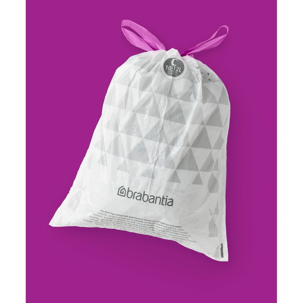 Worki na śmieci zestaw 40 szt. 12 l PerfectFit C – Brabantia (zdjęcie 3)
