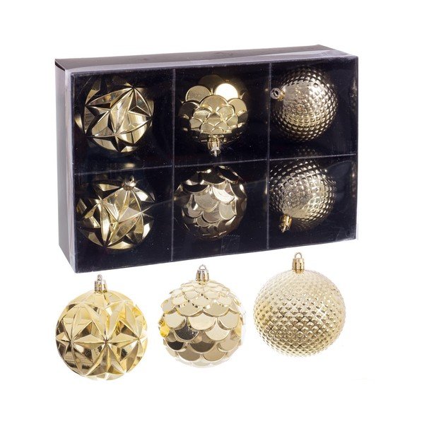 Bombki zestaw 6 szt. ø 8 cm – Casa Selección