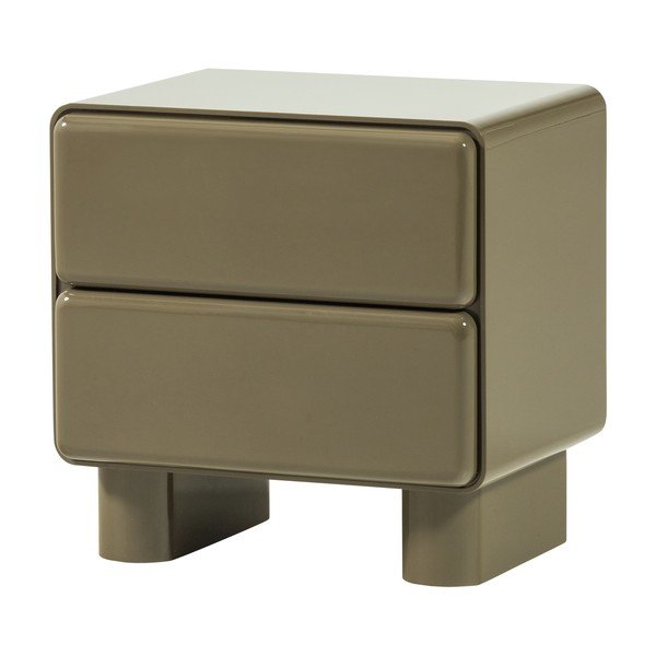 Zielona szafka nocna z połyskiem Lustra – WOOOD-image-2