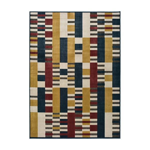 Żółty dywan Universal Farashe Stripes, 140x200 cm