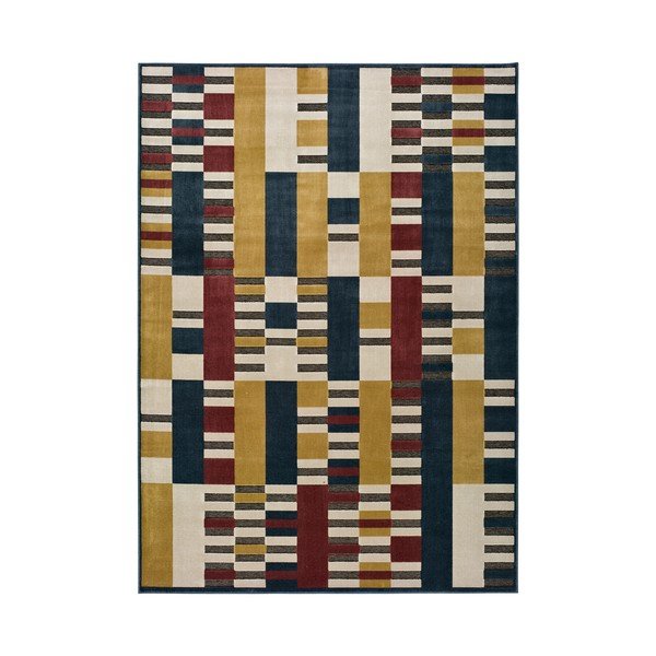 Żółty dywan Universal Farashe Stripes, 140x200 cm