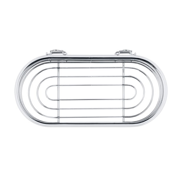 Półka łazienkowa w kolorze srebra Wenko Trestina, 26x11 cm-image-1