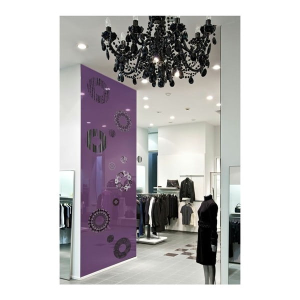 Naklejka Ambiance Grey And Black Circles-image-4