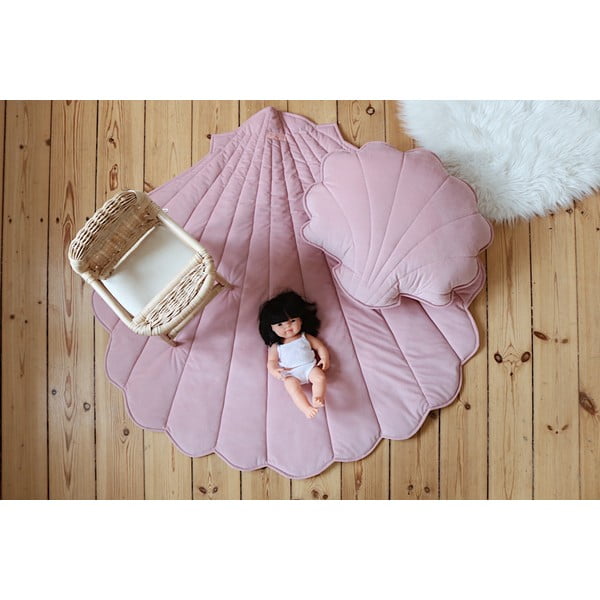 Różowy dziecięcy koc do zabawy Soft Pink – Moi Mili-image-3