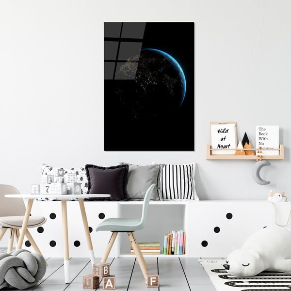 Szklany obraz 70x100 cm Earth – Wallity-image-2