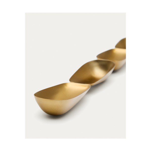 Miska do serwowania ze stali nierdzewnej w kolorze złota Aruc – Kave Home-image-3
